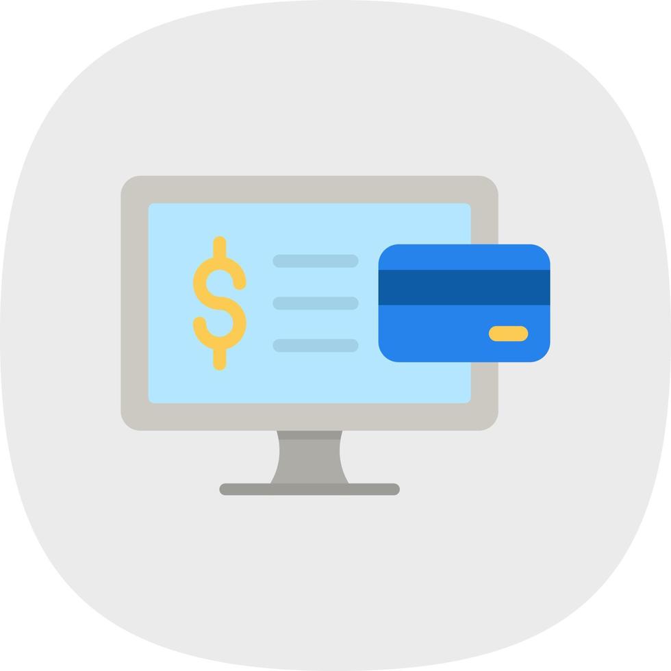 Online Payment Vector Icon Design