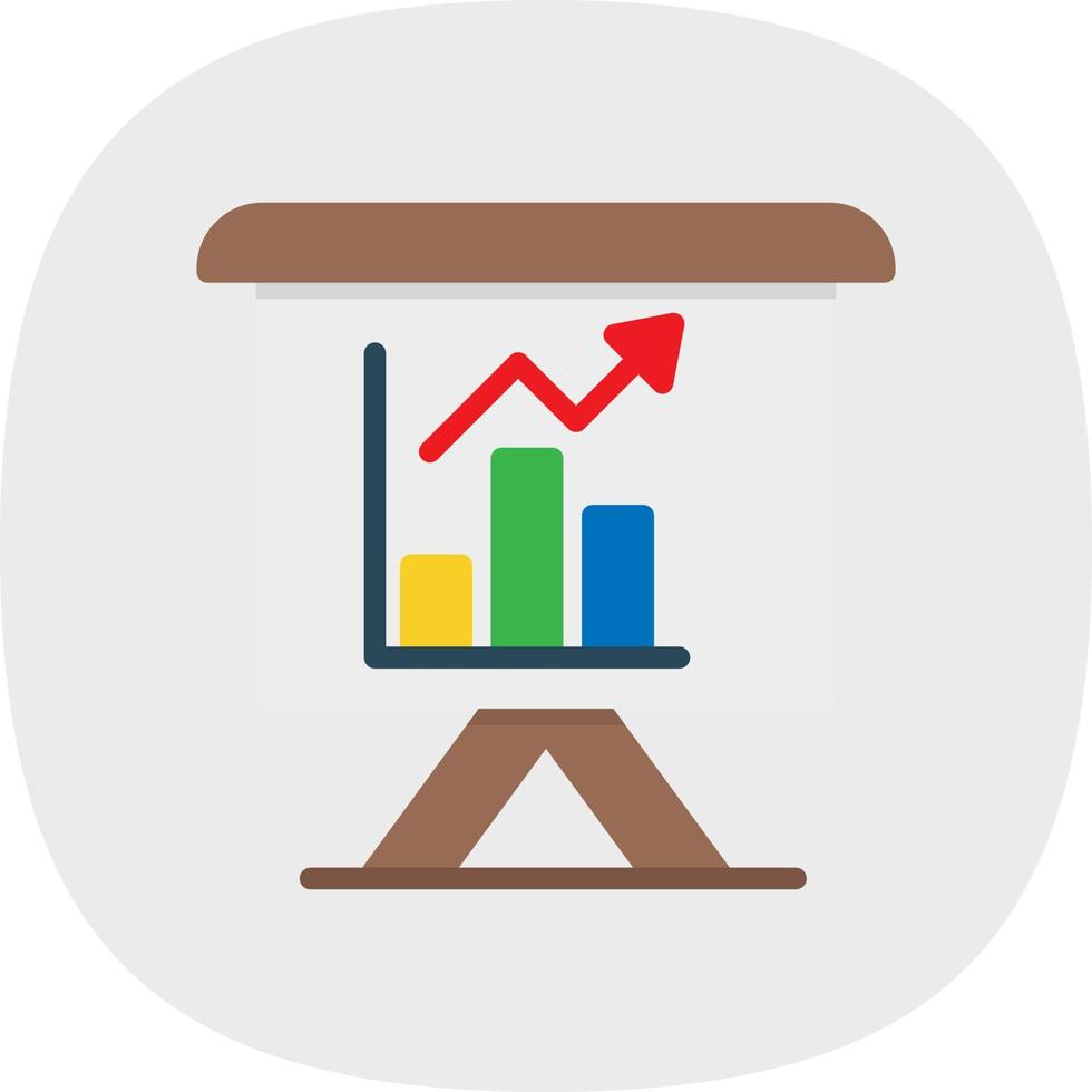 Business Presentation Vector Icon Design