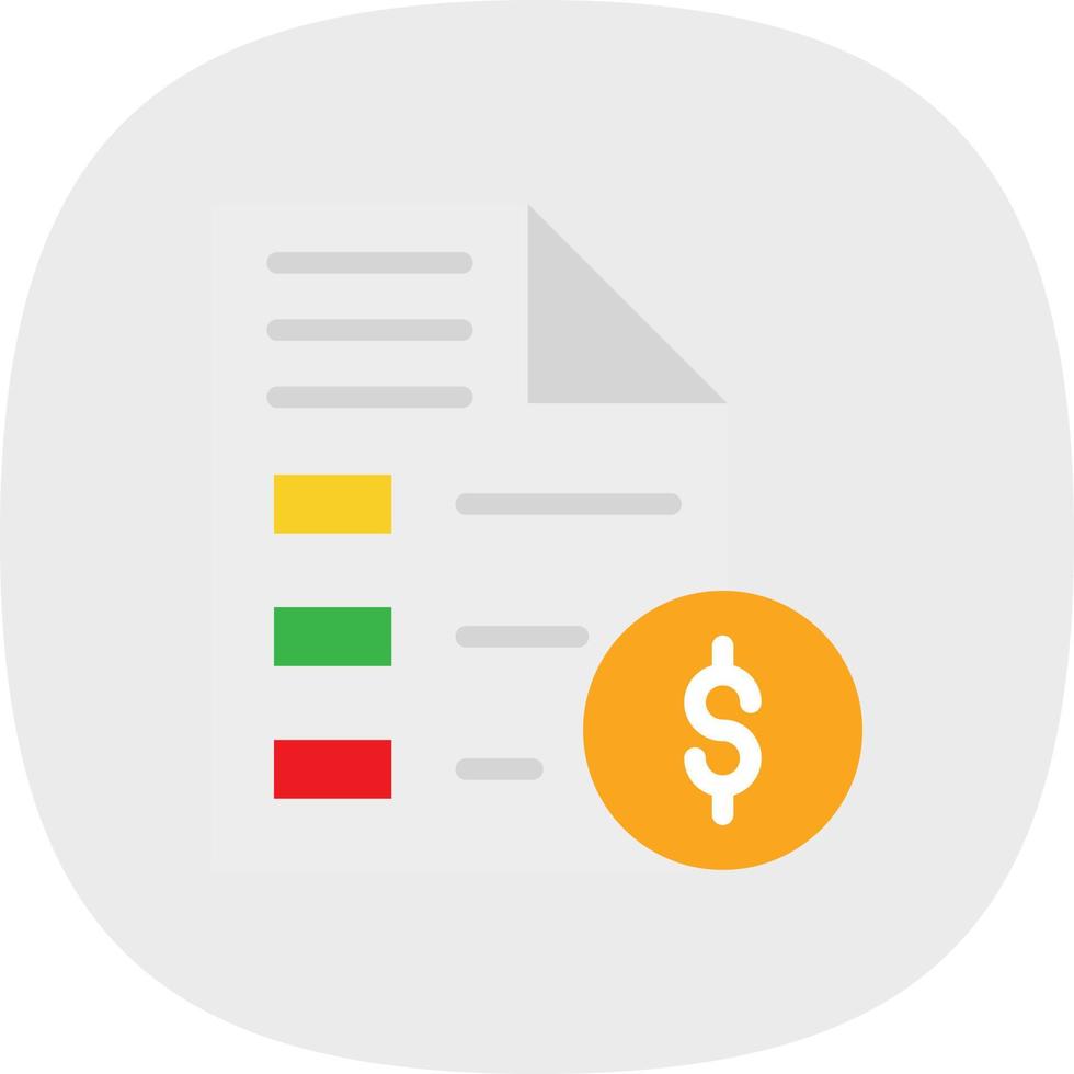 Invoice Vector Icon Design