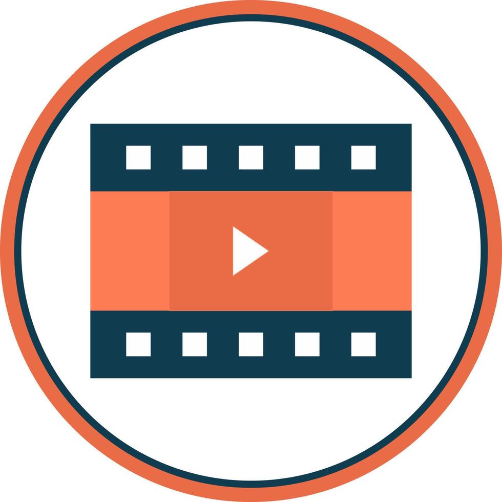 Video Editor Vector Icon Design