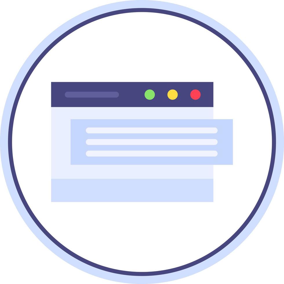 Blogger Vector Icon Design