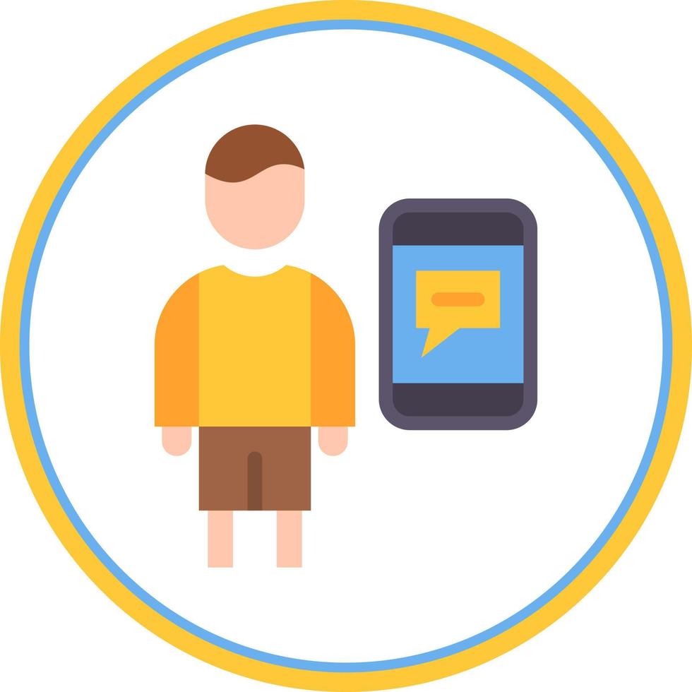 Influencer Vector Icon Design