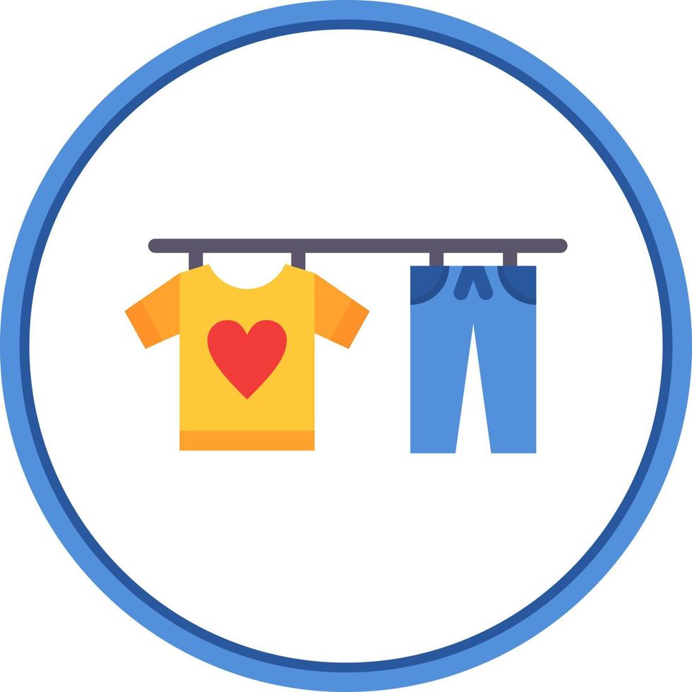 Laundry Vector Icon Design