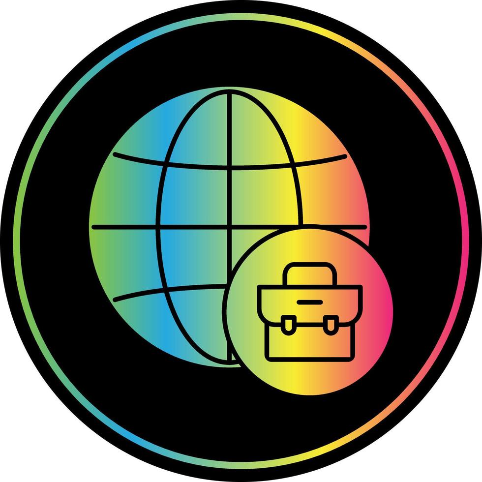 Worldwide Business Vector Icon Design