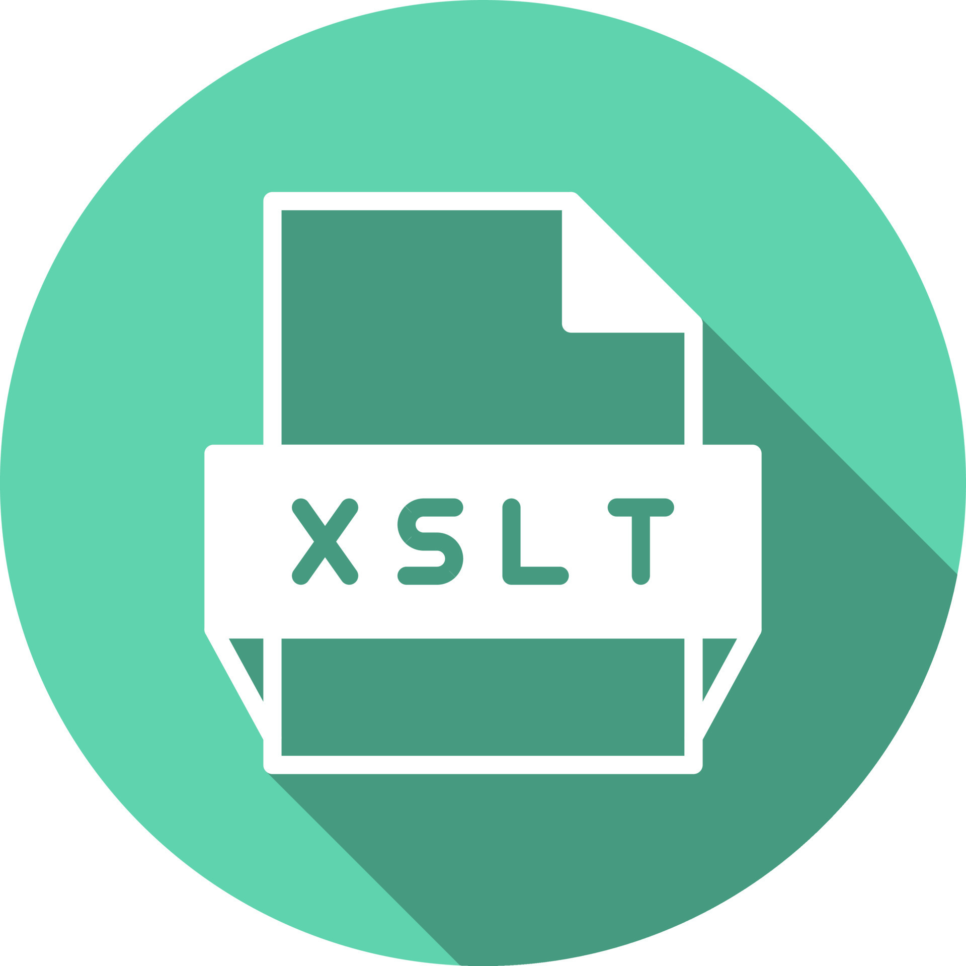 Xslt file format icon 15824357 vector art at vecteezy