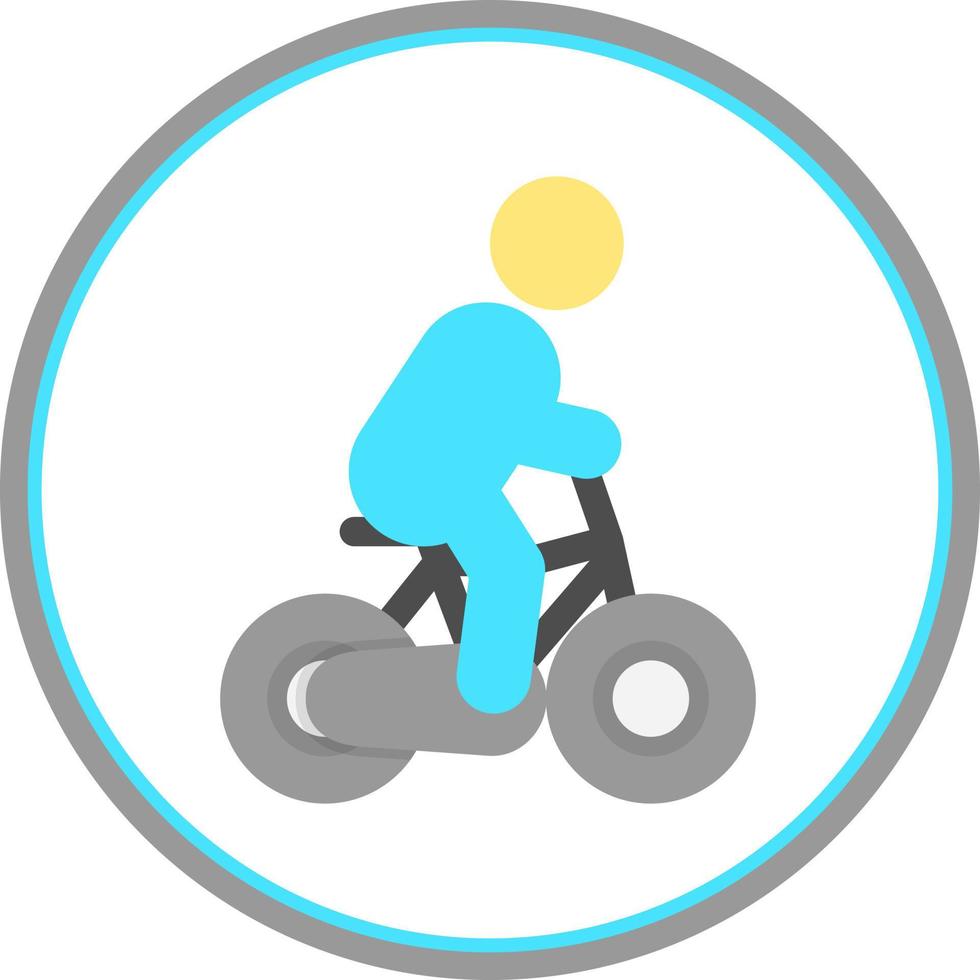 Cycling Vector Icon Design