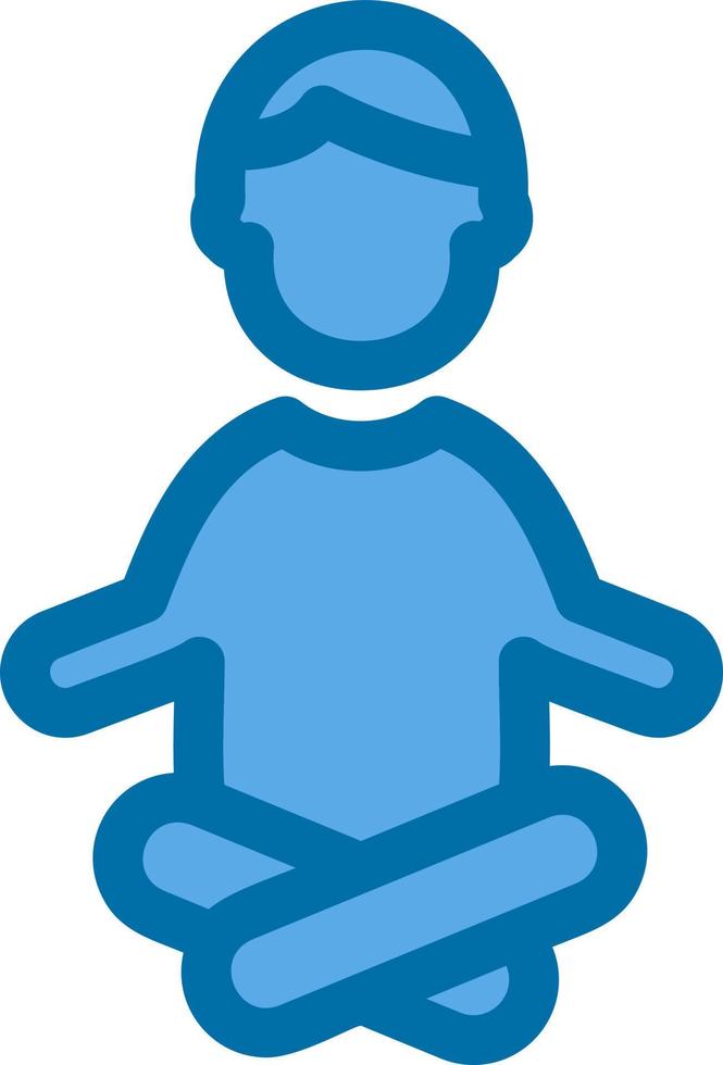 Yoga Vector Icon Design