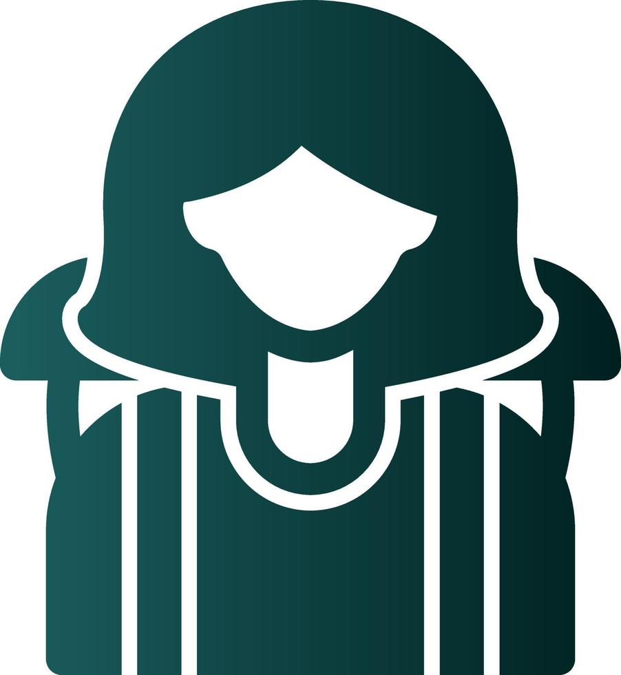 Woman Traveller Vector Icon Design