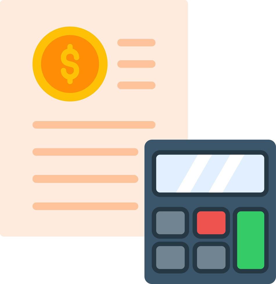 Budget Vector Icon Design
