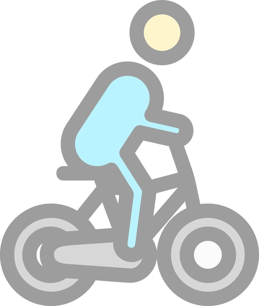 diseño de icono de vector de ciclismo