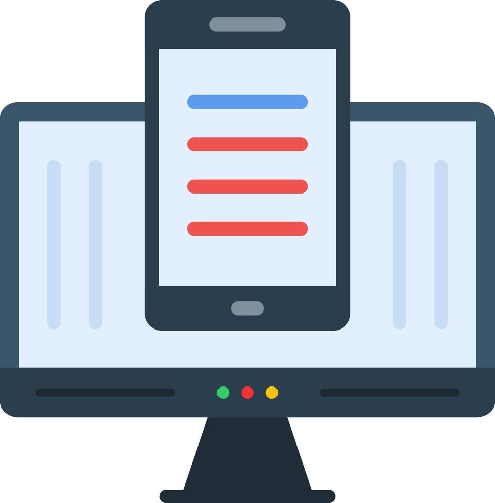 ECommerce Screen Vector Icon Design