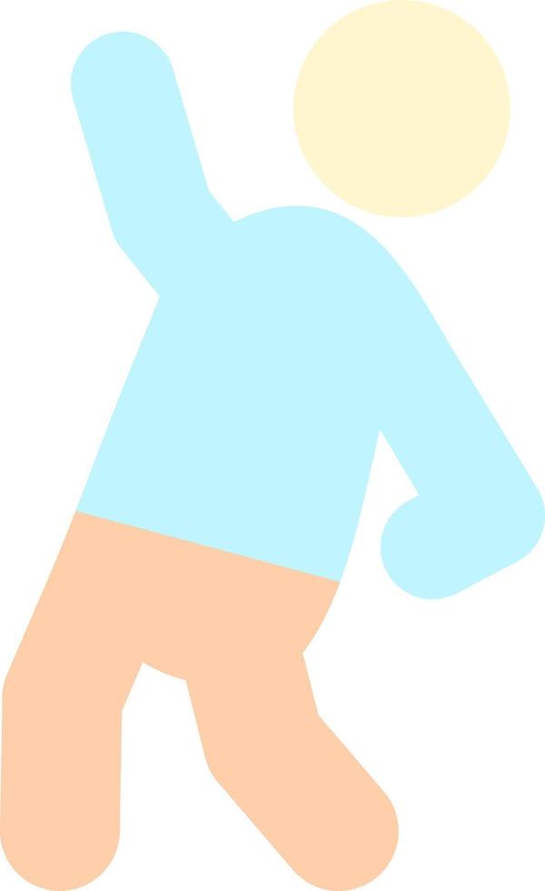 Stretching Vector Icon Design