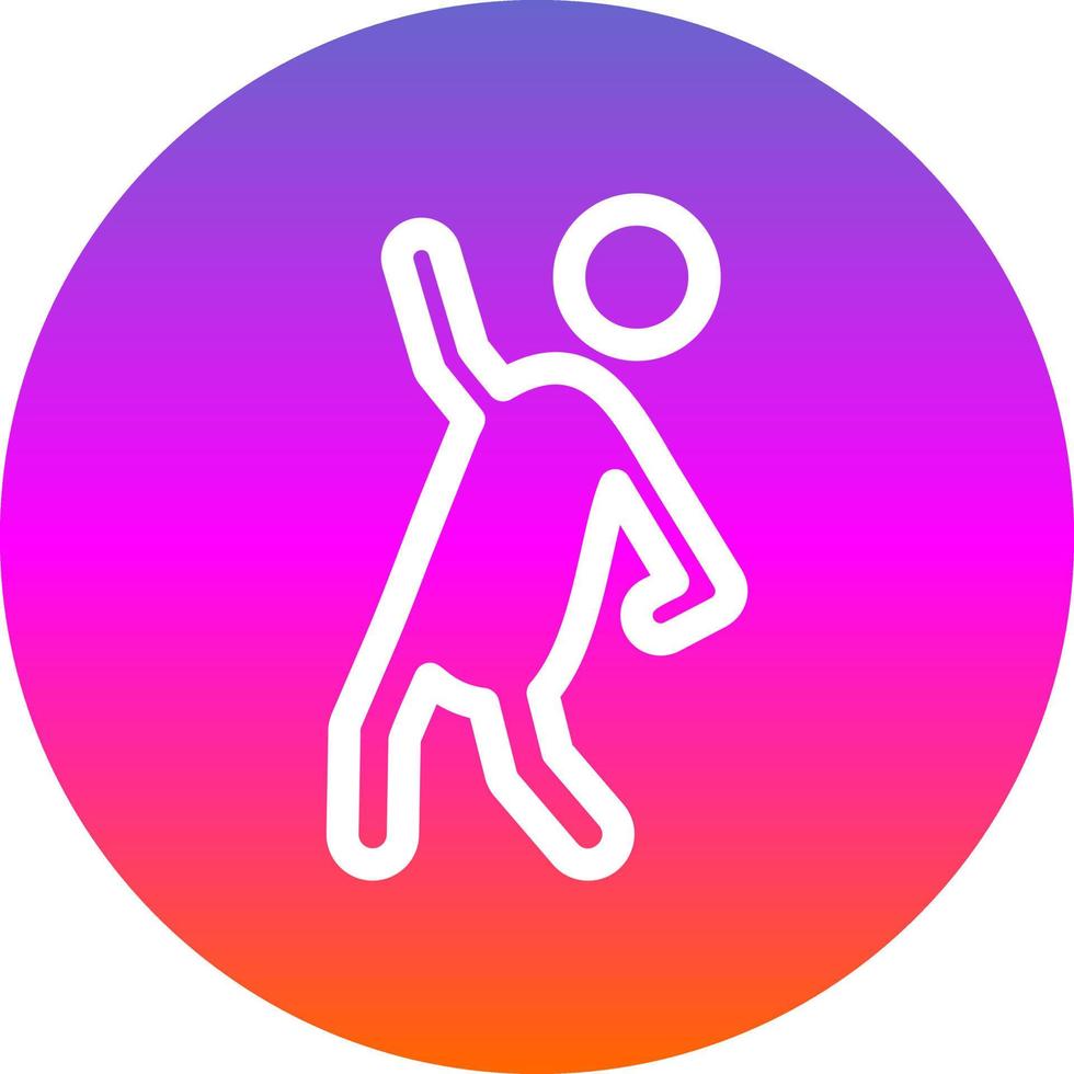Stretching Vector Icon Design