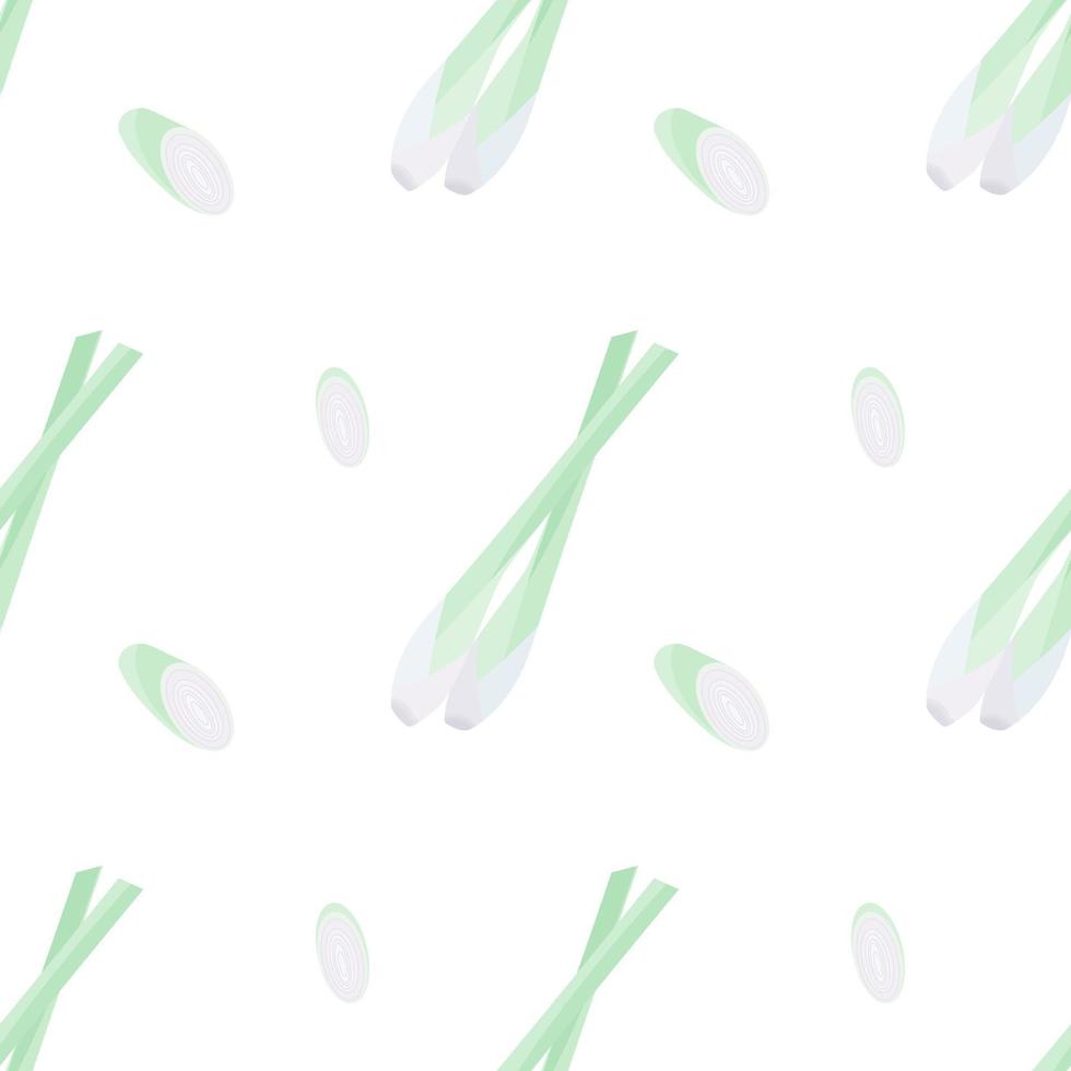 Flat vecgtor of lemon grass pattern, transparent background. vector