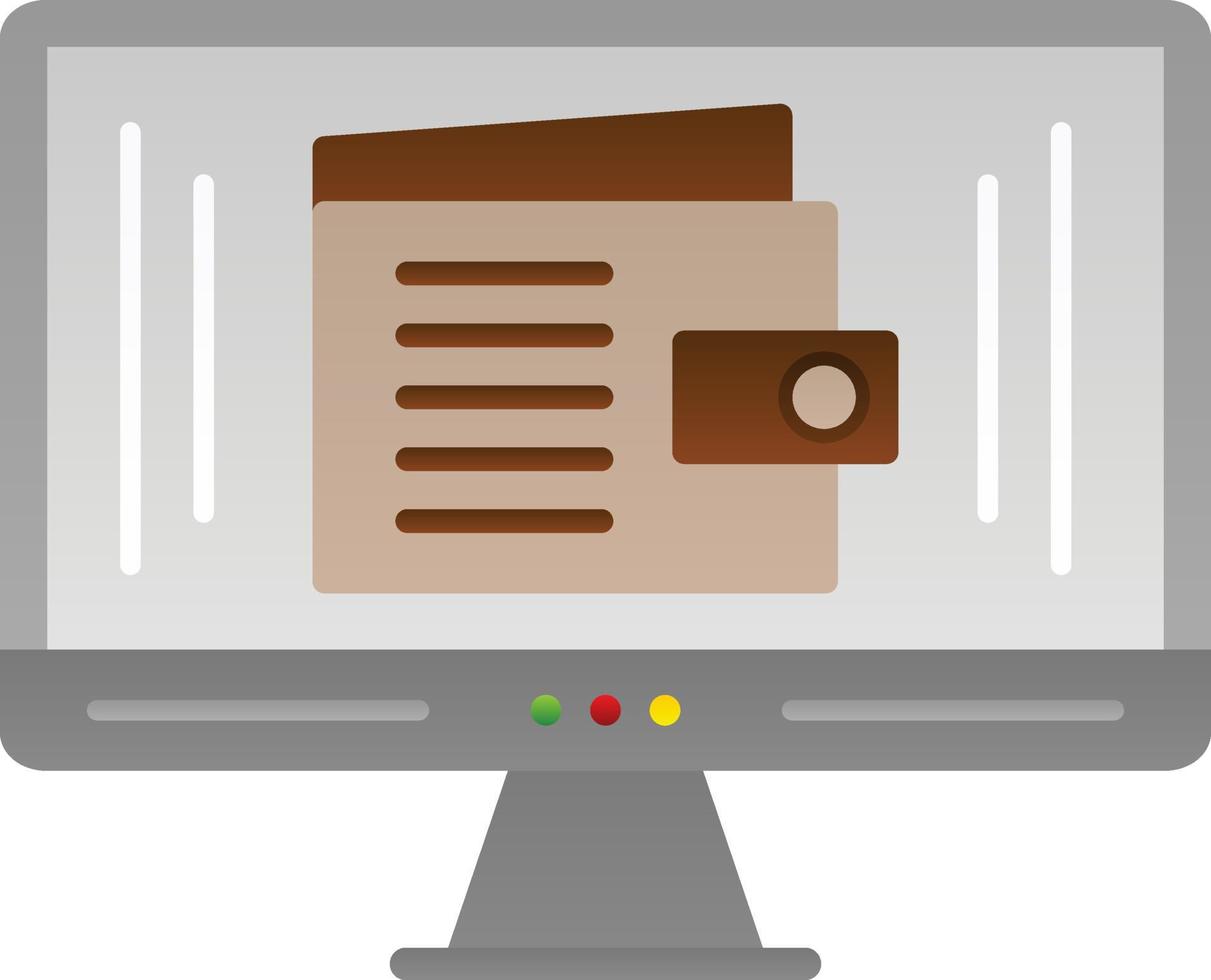Ewallet Vector Icon Design