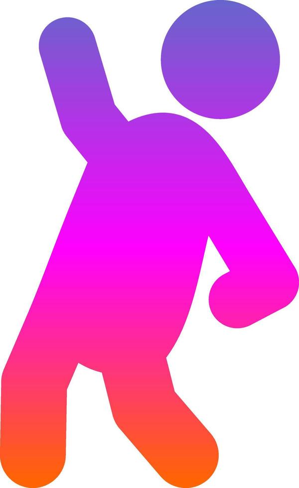 Stretching Vector Icon Design