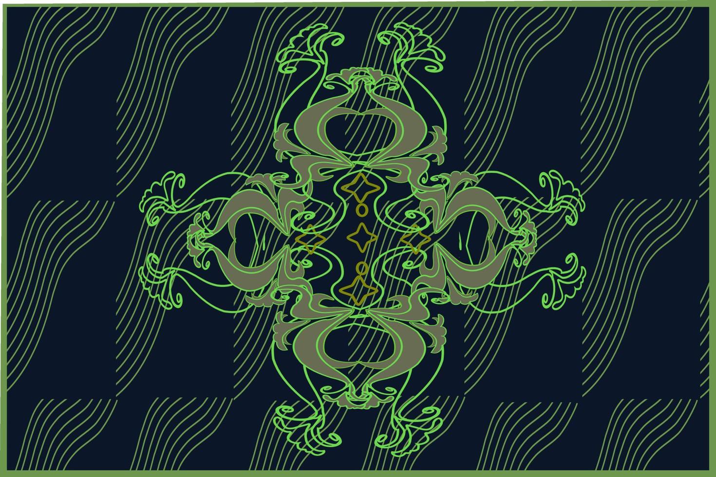 diseño batik o motivo batik para tekstile o envoltura de regalo, vector