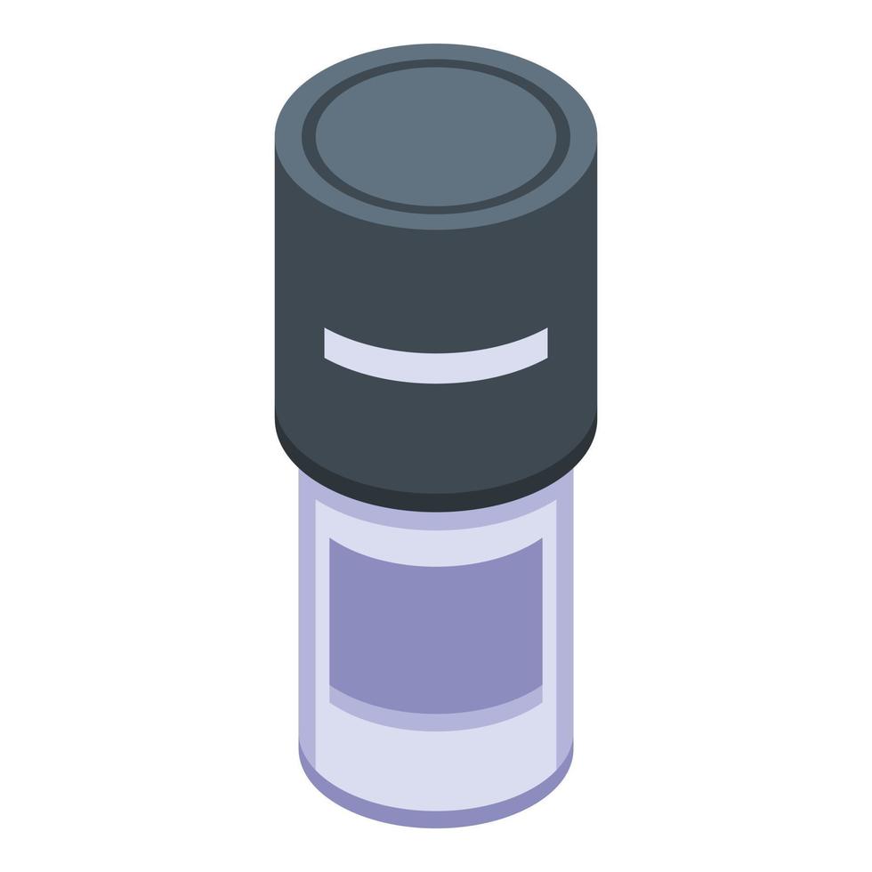 Plastic seal icon, isometric style vector