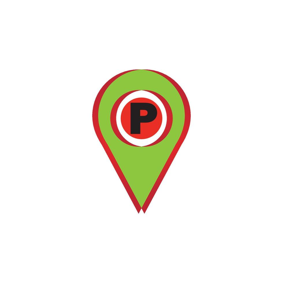map point parking vector