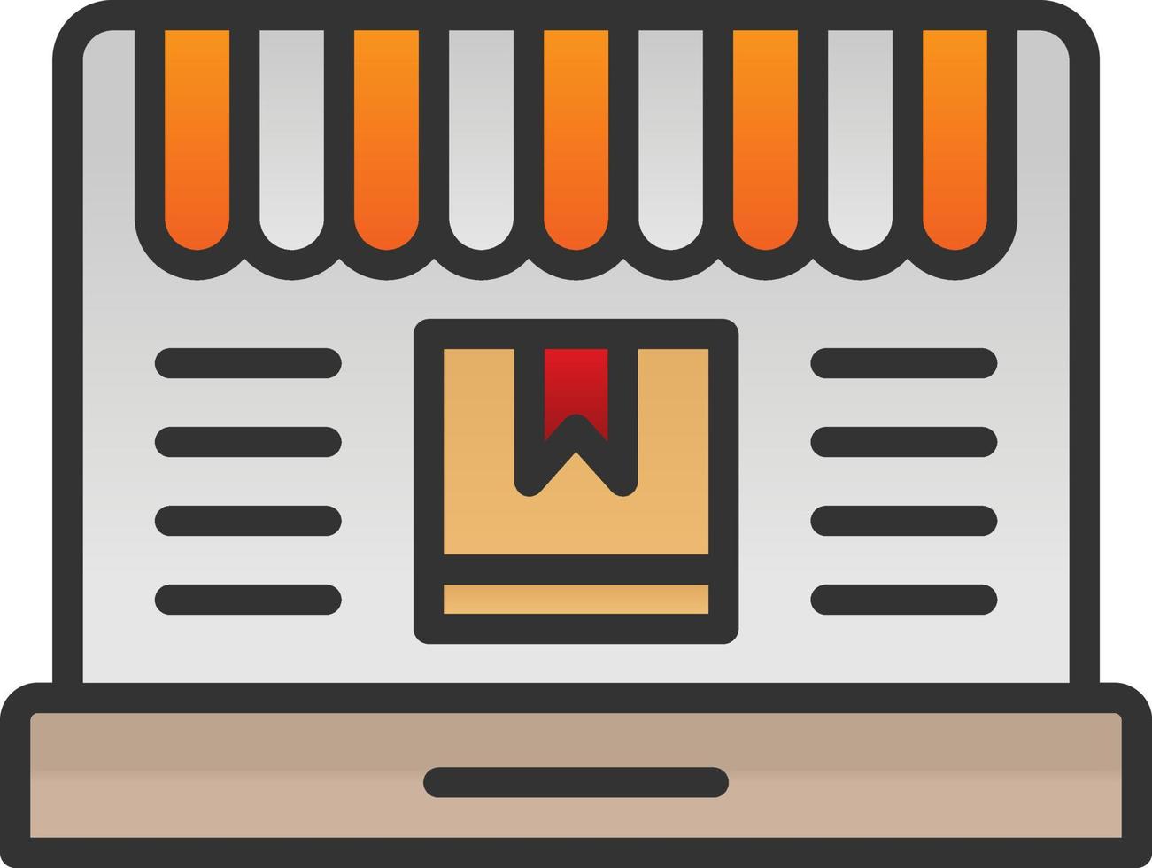 Online Sale Vector Icon Design