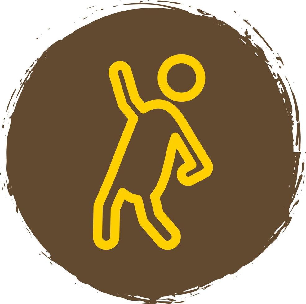Stretching Vector Icon Design