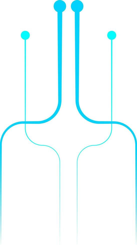 Technology Lines Decorative Vector Design Element