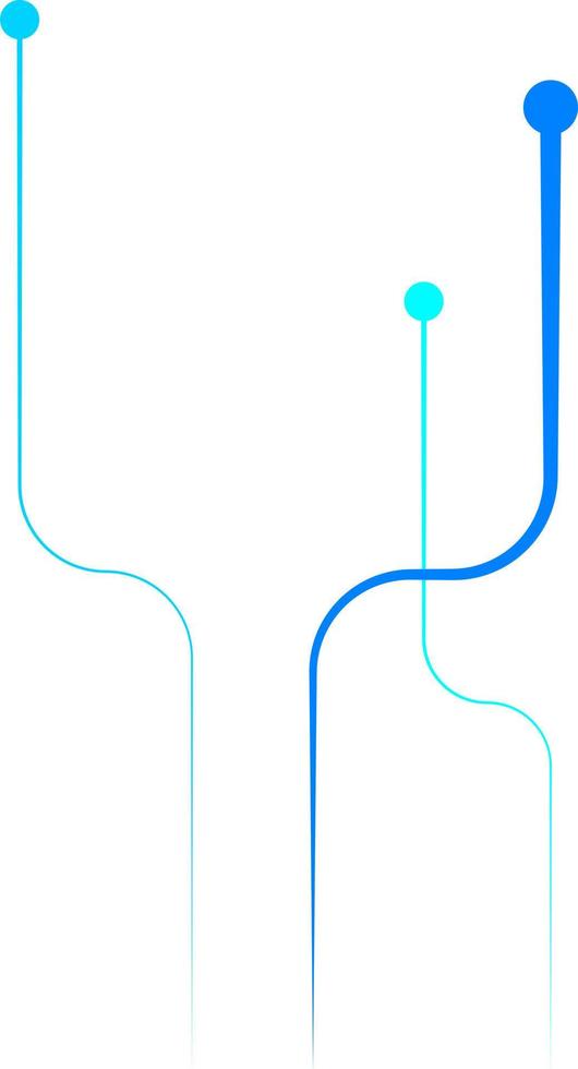 Technology Lines Decorative Vector Design Element