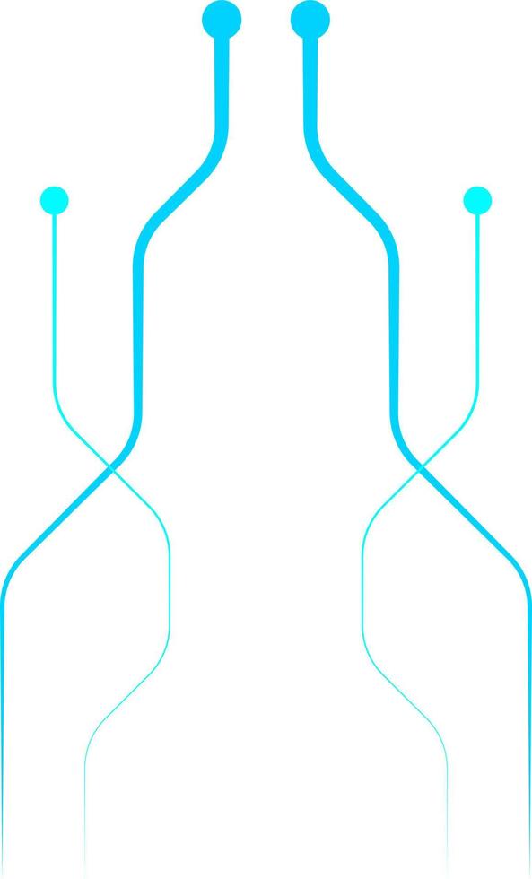 Technology Lines Decorative Vector Design Element