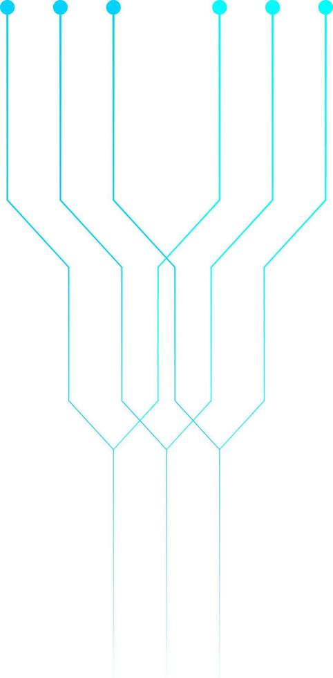 Technology Lines Decorative Vector Design Element