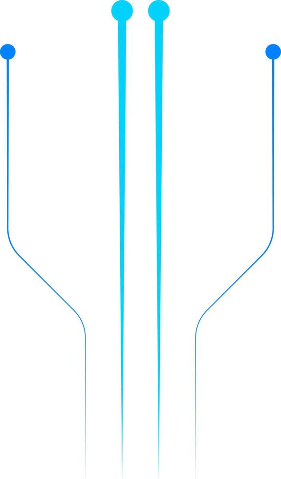 Technology Lines Decorative Vector Design Element