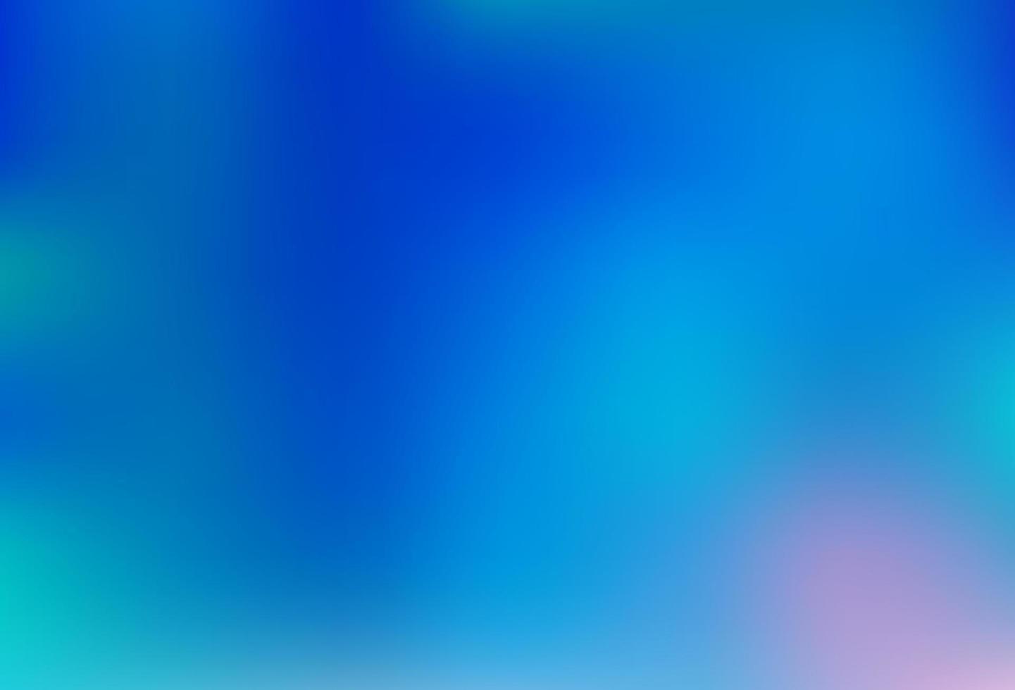 Light BLUE vector blurred shine abstract template.