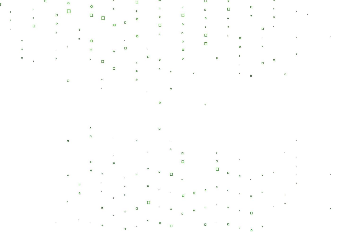 Light Green vector cover with polygonal style.