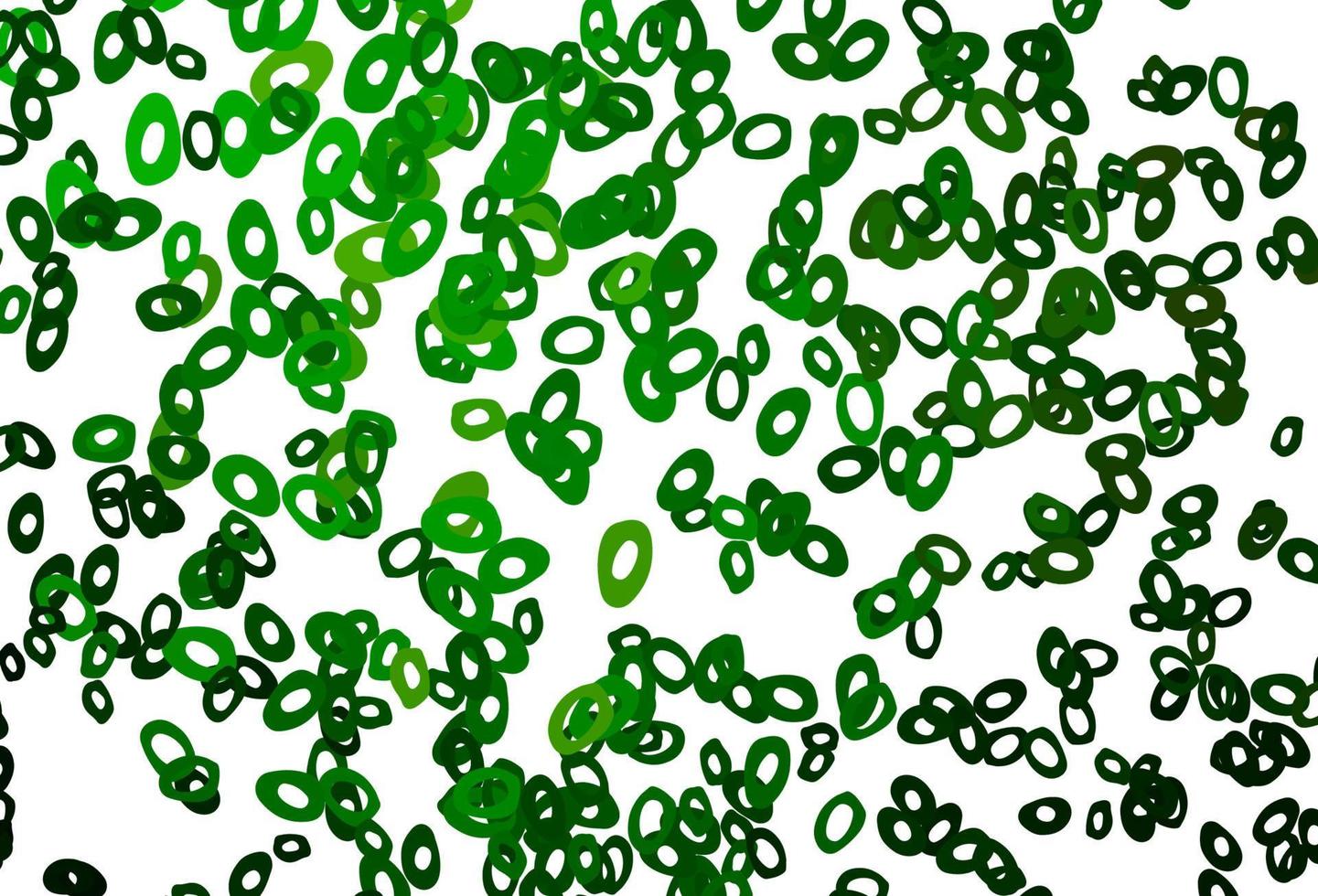 Light Green vector backdrop with dots.