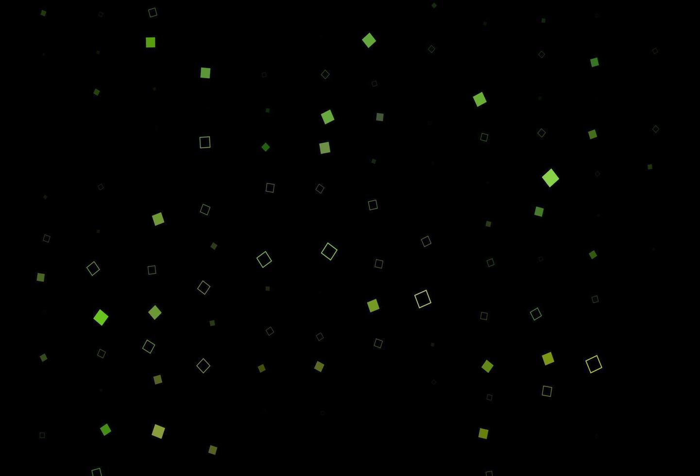 textura de vector verde oscuro con estilo rectangular.