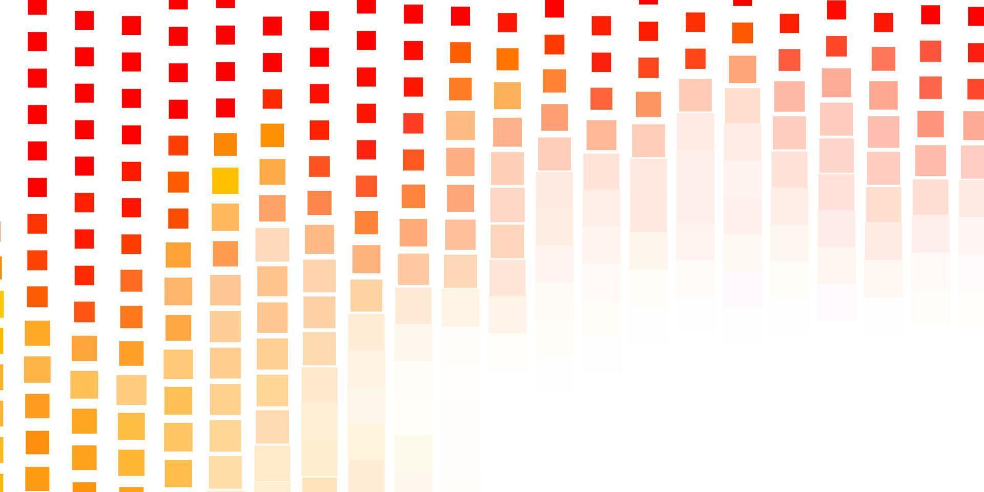 Light Orange vector template in rectangles.