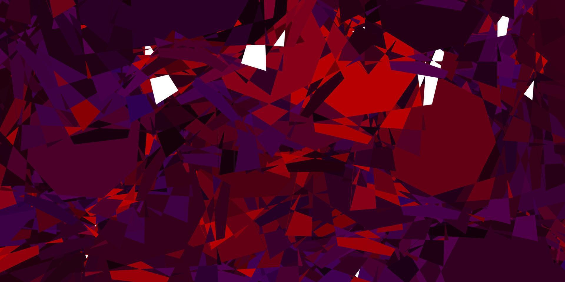 Light Blue, Red vector texture with random triangles.