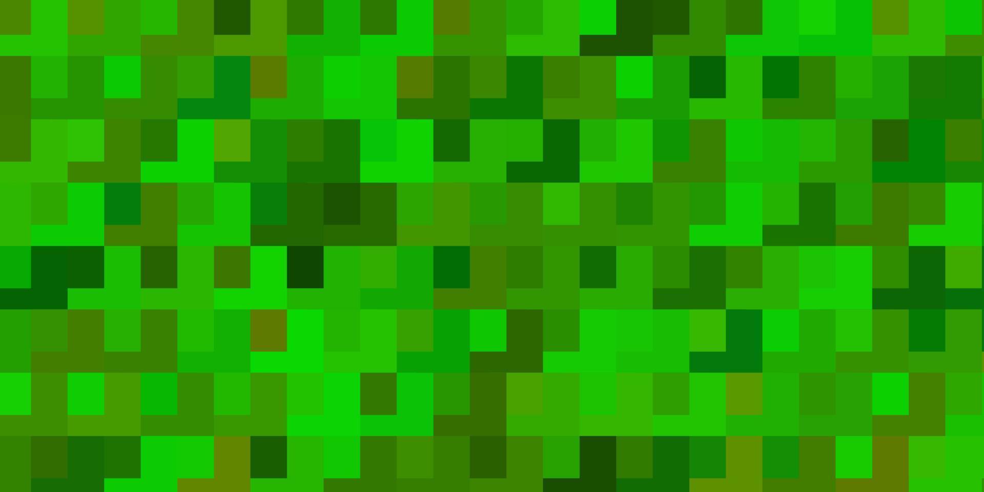 Light Green, Yellow vector pattern in square style.