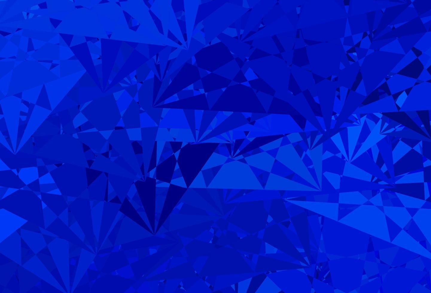 Light BLUE vector background with random forms.