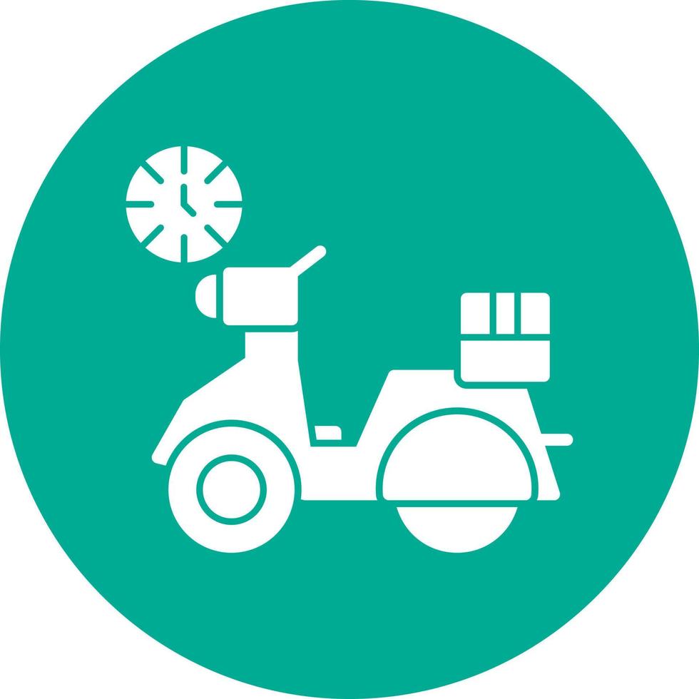 Delivery Time Vector Icon Design