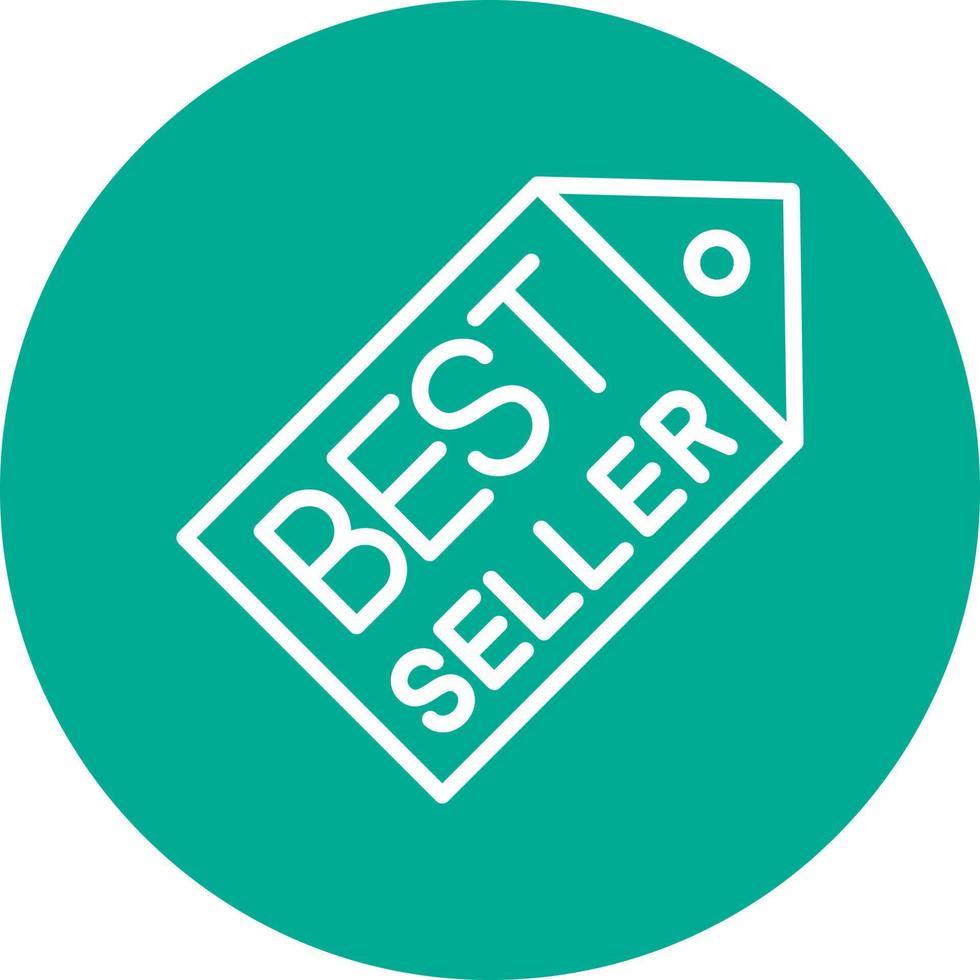 Best Seller Vector Icon Design