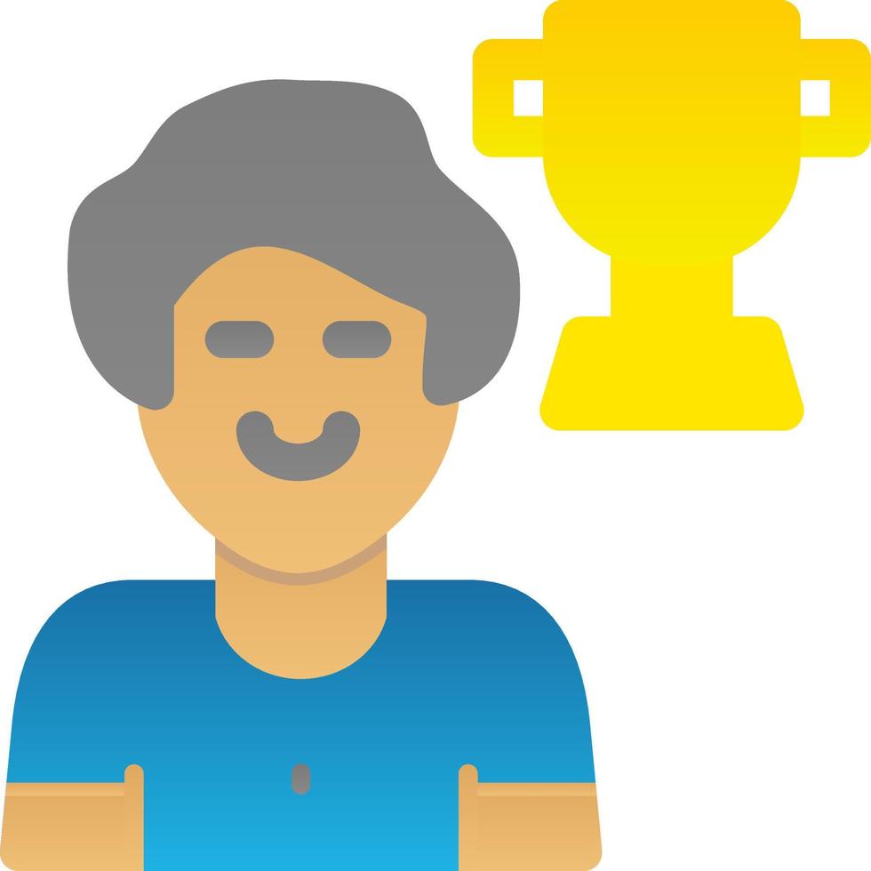 Achieving Goals Vector Icon Design