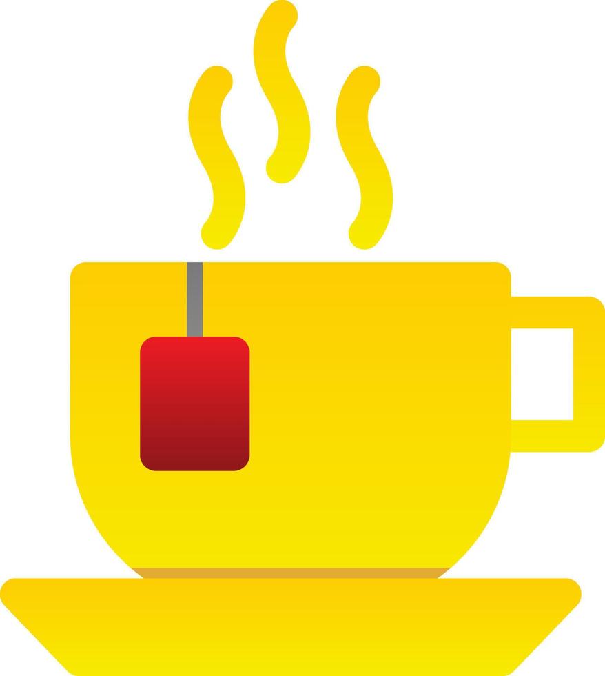 Afternoon Tea Vector Icon Design