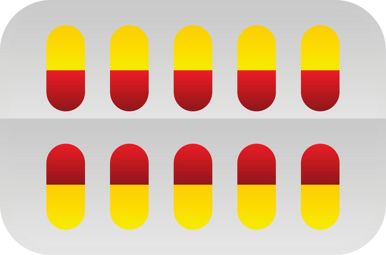 Pills Package Vector Icon Design