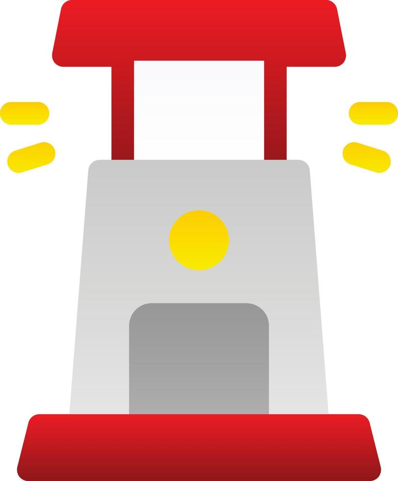 Lighthouse Vector Icon Design