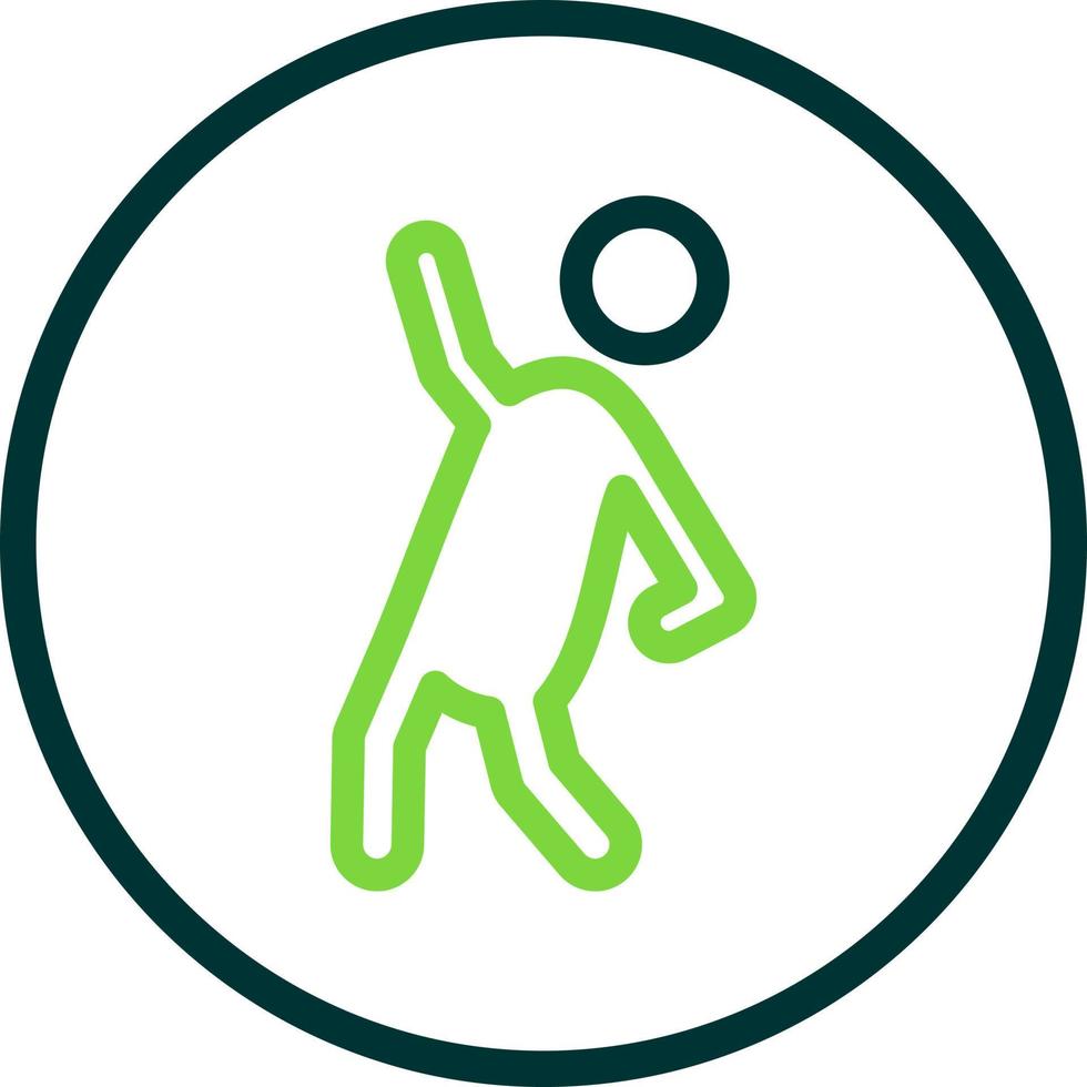 Stretching Vector Icon Design
