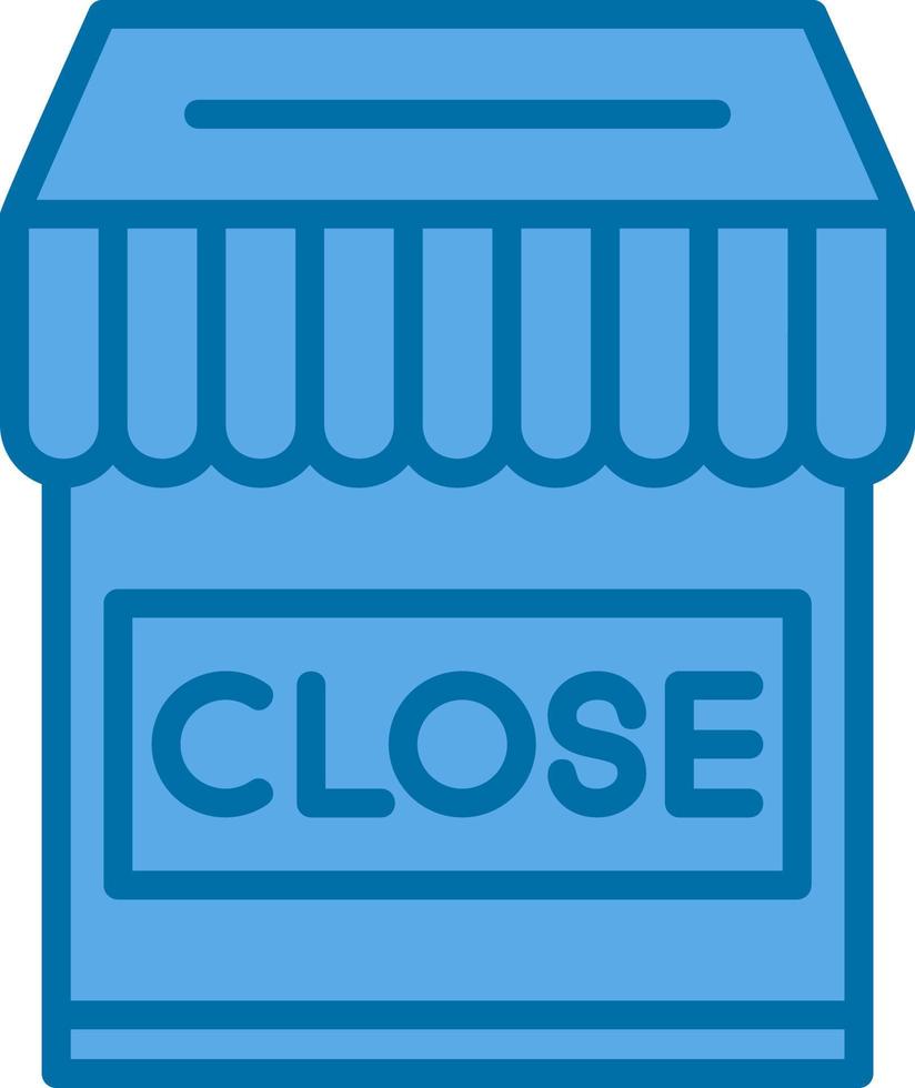 Shop Close Vector Icon Design