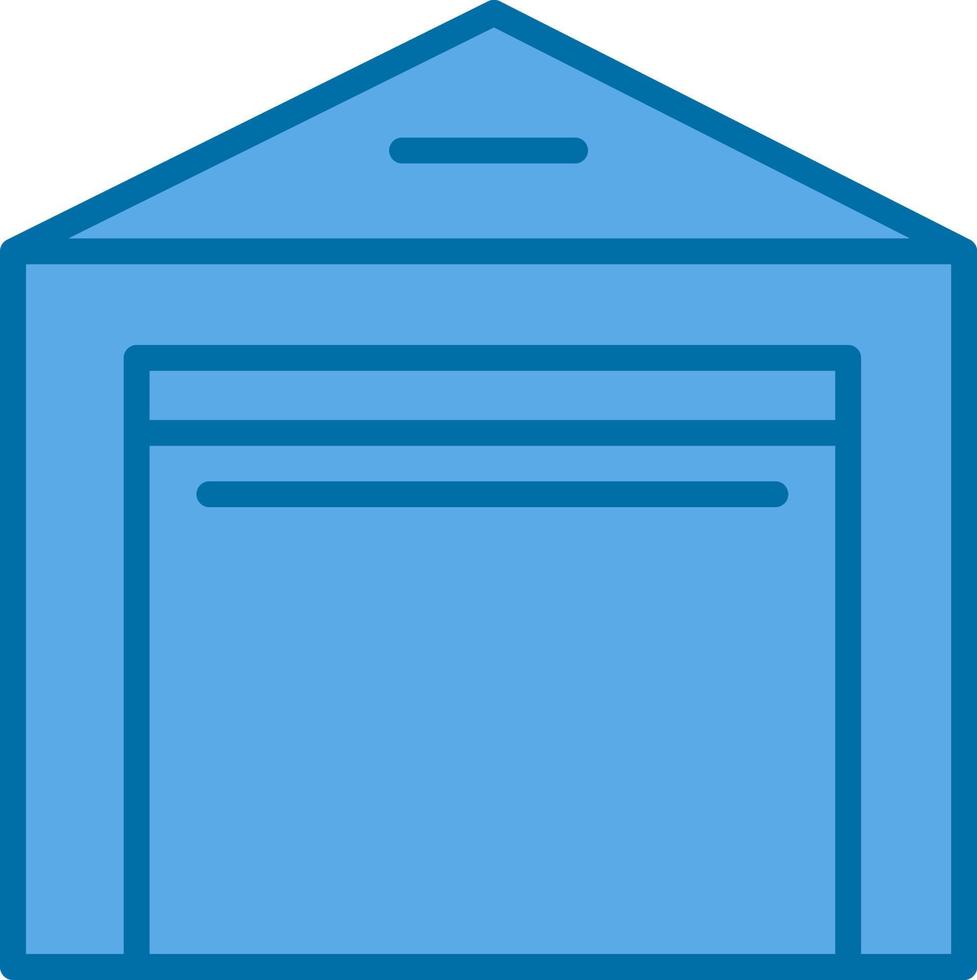 Warehouse Vector Icon Design
