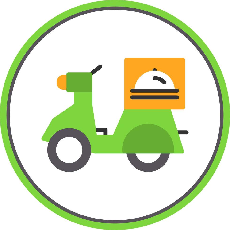 diseño de icono de vector de entrega de alimentos
