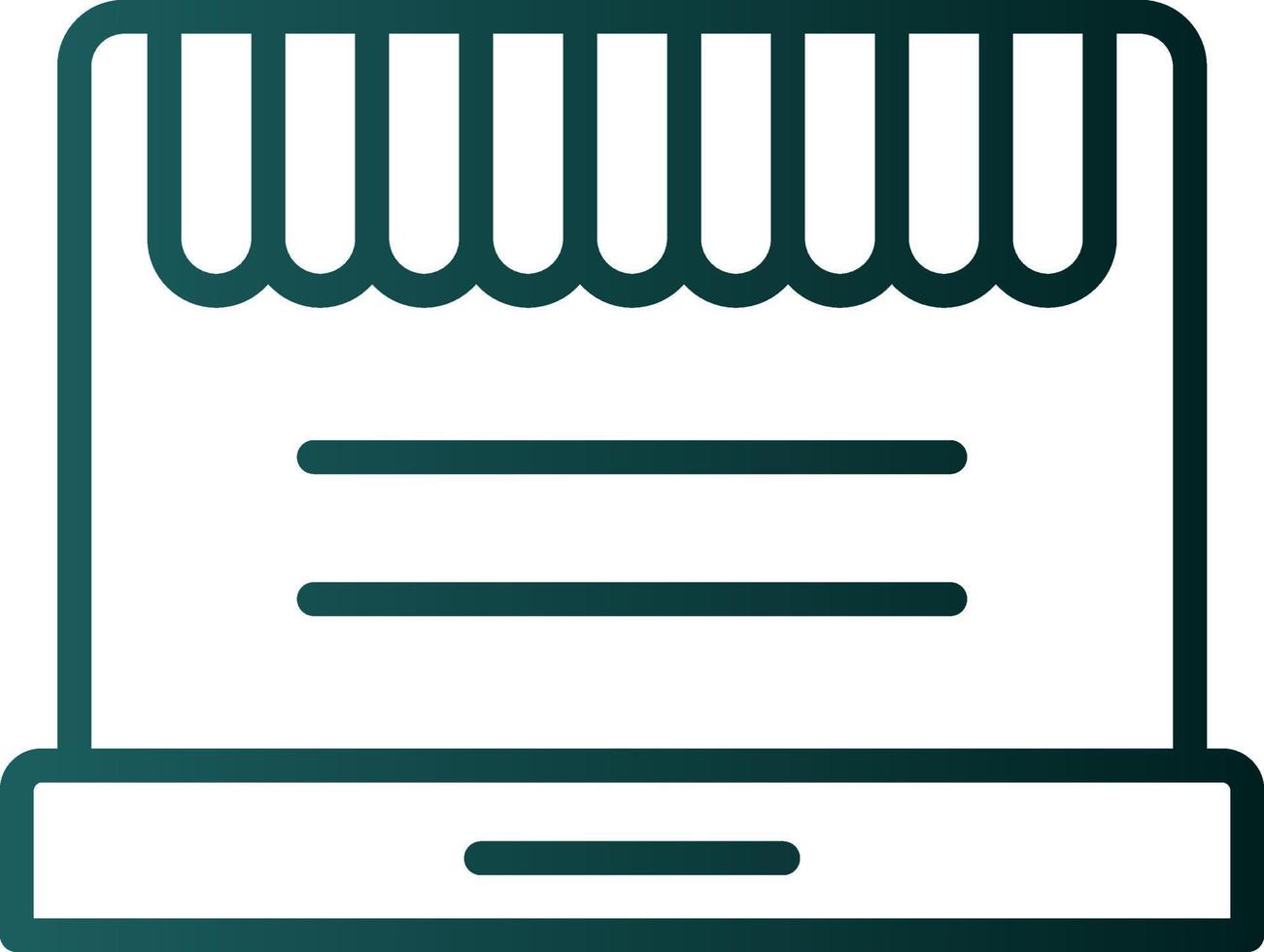 Online Store Vector Icon Design