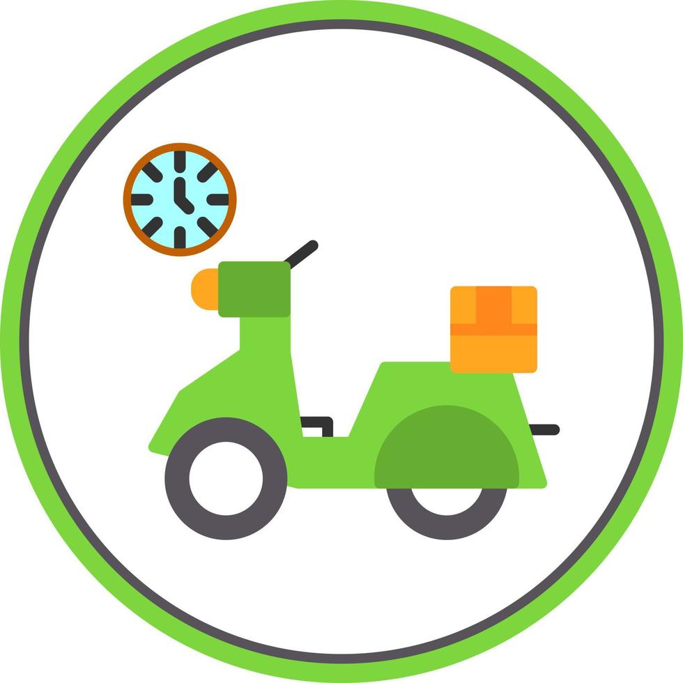 Delivery Time Vector Icon Design